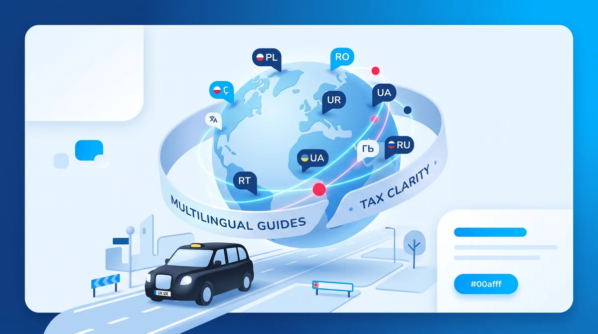 Guides in your language - clearer tax rules for UK drivers