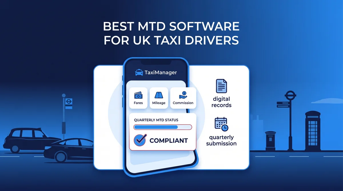 Best MTD software for taxi drivers (UK)